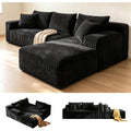 Boneless Couch Modular Sectional Sofa Cloud Couch with Chaise